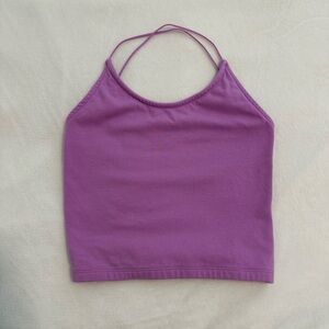 American Eagle Outfitters Lavender Halter Top